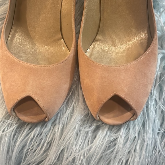 Stuart Weitzman Peep Toe Pumps - Picture 8 of 9